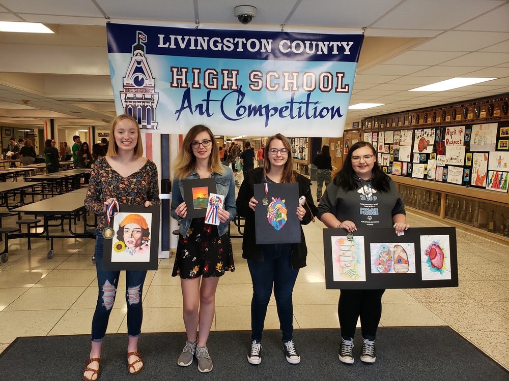 DTHS Students Win at Livingston Art Show